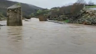 Tedbir uyarısı: Sağanak dereleri taşırdı