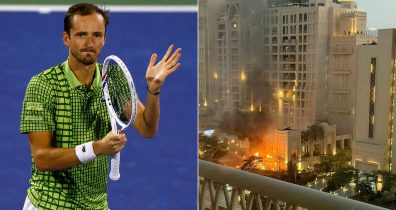 Tenis Yıldızları, Dubai'de Füzelerin Gölgesinde Mahsur Kaldı!