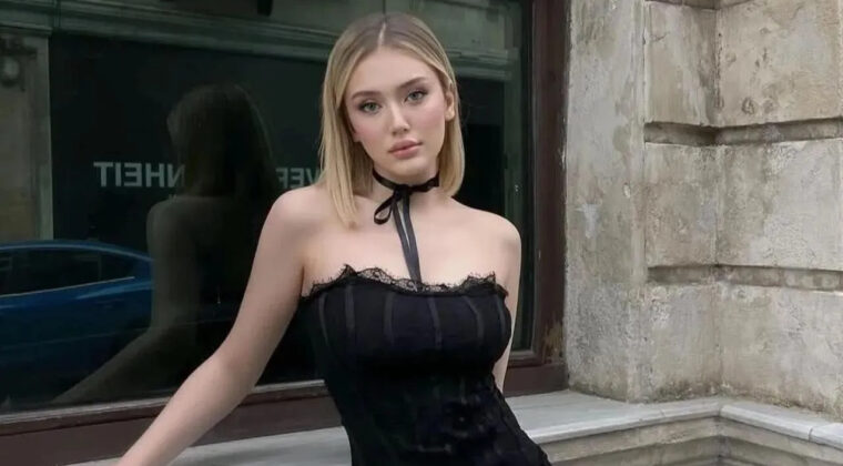 TikTok fenomeni K&uuml;bra Karaaslan k&ouml;pr&uuml;den atladı