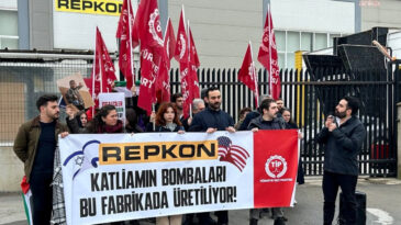 TİP'ten İsrail protestosu