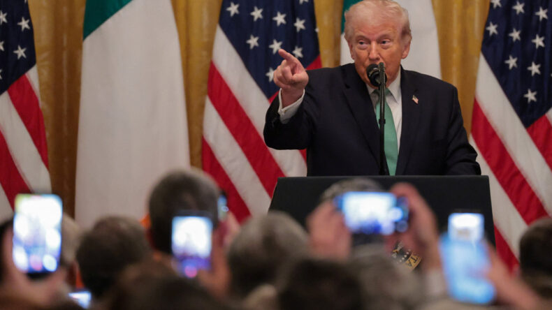 Trump m&uuml;ttefikleri hedef aldı: Ne olurdu merak ediyorum