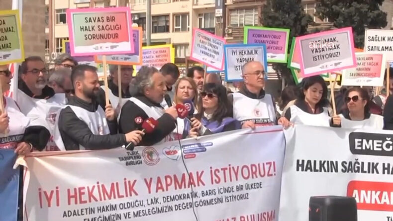 TTB'nin 'Beyaz Y&uuml;r&uuml;y&uuml;ş&uuml;' Şanlıurfa'ya ulaştı