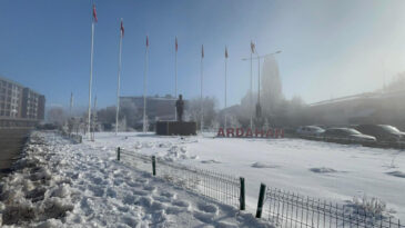 T&uuml;rkiye&rsquo;de en soğuk yer belli oldu: Eksi 25 derece