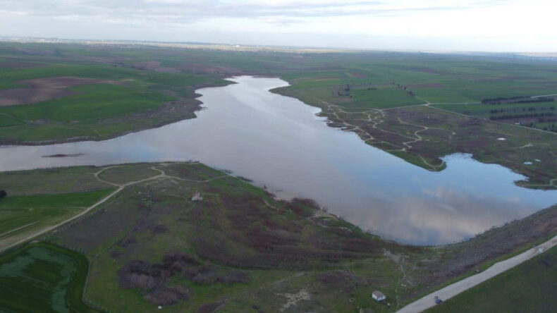 T&uuml;rkmeneli Barajı 'dipten' &ccedil;ıktı
