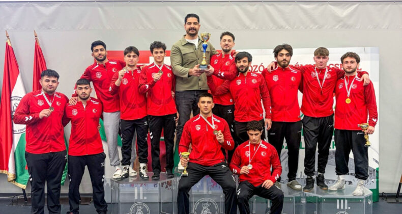 U20 Grekoromen Güreş Milli Takımı, Macaristan'da şampiyon