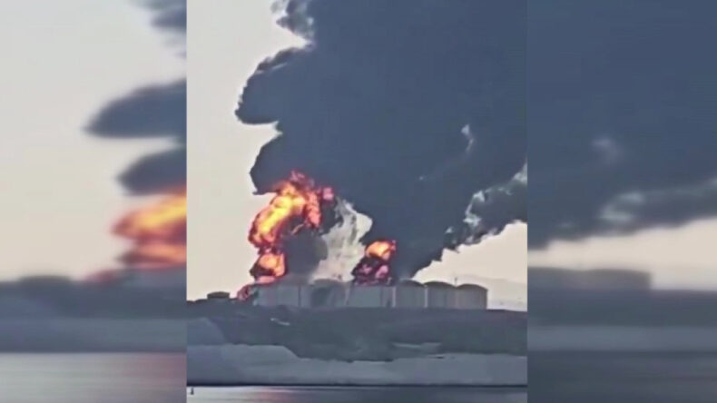 Umman'daki Petrol Depolama Tesisleri Vuruldu