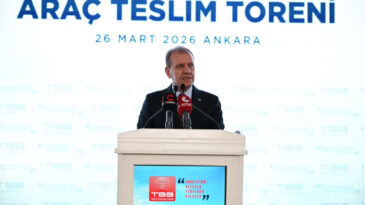 Vahap Se&ccedil;er: Birliğimiz tarafından bug&uuml;ne kadar 450 belediyeye toplam 529 ara&ccedil; hibe ettik