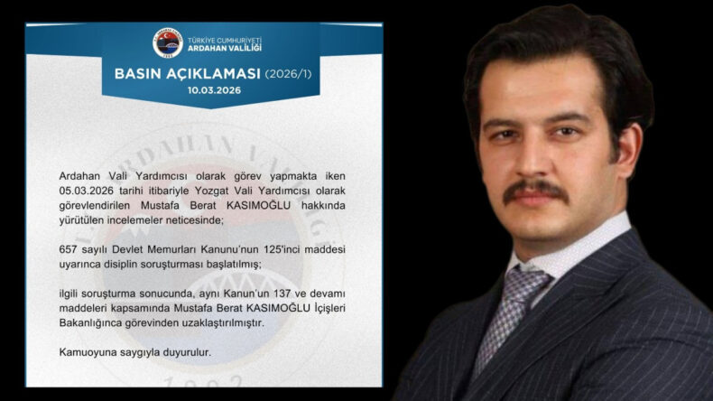 Vali Yardımcısı G&ouml;revden Uzaklaştırıldı