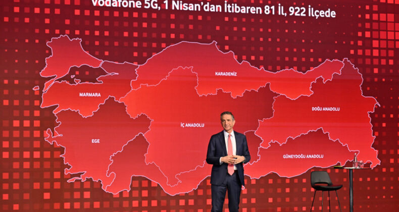 Vodafone 81 ilde 5G sinyalini aynı anda verecek