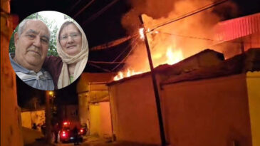 Yaşlı &ccedil;iftin &ouml;ld&uuml;ğ&uuml; yangın: Torun ve gelini dahil 4 kişi tutuklandı