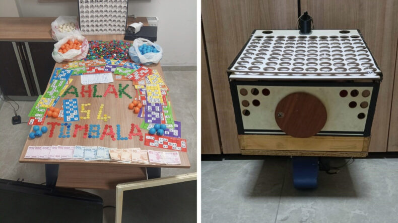 İş Yeri G&ouml;r&uuml;n&uuml;ml&uuml; Kumarhane: 80 Kişiye Ceza Kesildi