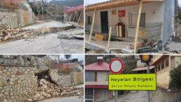 Yol Yarıldı, Evler Zarar G&ouml;rd&uuml;