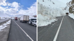 Yola &ccedil;ığ d&uuml;şt&uuml;: Ara&ccedil;lar mahsur kaldı