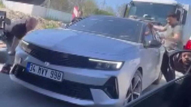 'Dur' ihtarına uymadı, otomobilin lastikleri bı&ccedil;aklanarak yakalandı