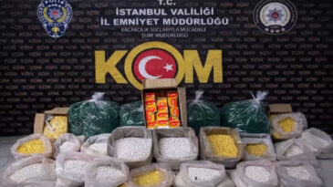 1.5 Milyon Sahte Hap Ele Ge&ccedil;irildi