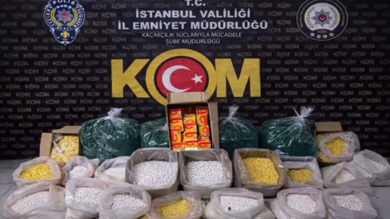 1.5 Milyon Sahte Hap Ele Geçirildi