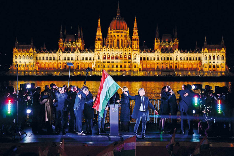 Saygı ve Özgürlük Partisi lideri Peter Magyar