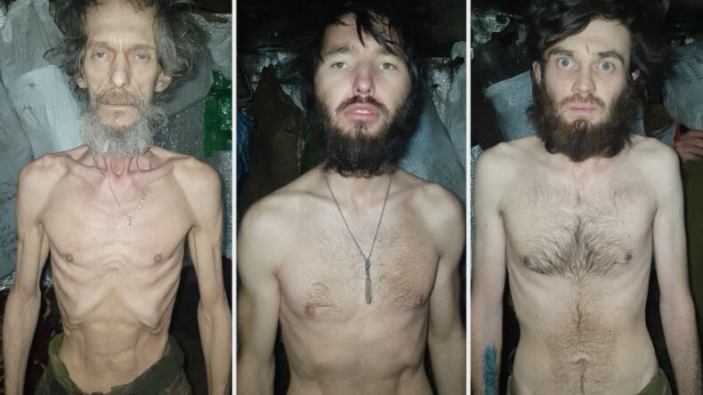 17 g&uuml;n yiyeceksiz kaldılar: Askerlerin g&ouml;r&uuml;nt&uuml;leri şoke etti