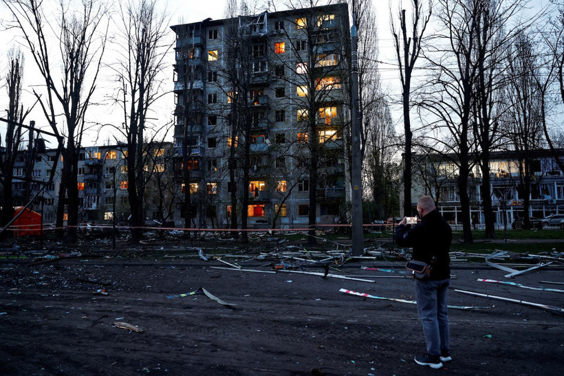 Dnipro'daki saldırı sonrası hasar