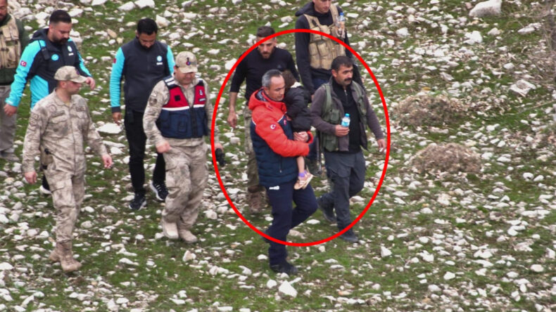 3 yaşındaki Zilan evden 4 kilometre uzakta bulundu