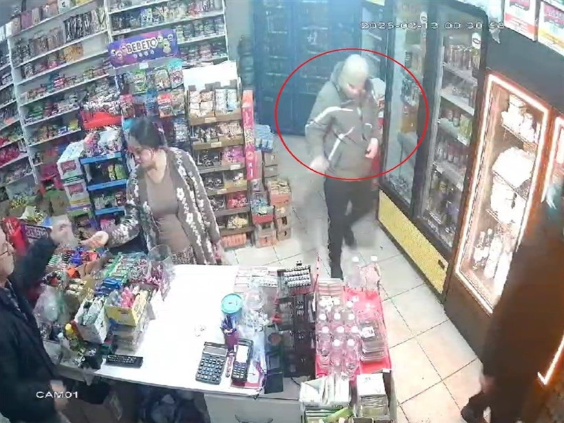 Güvenlik kamerası görüntüsü