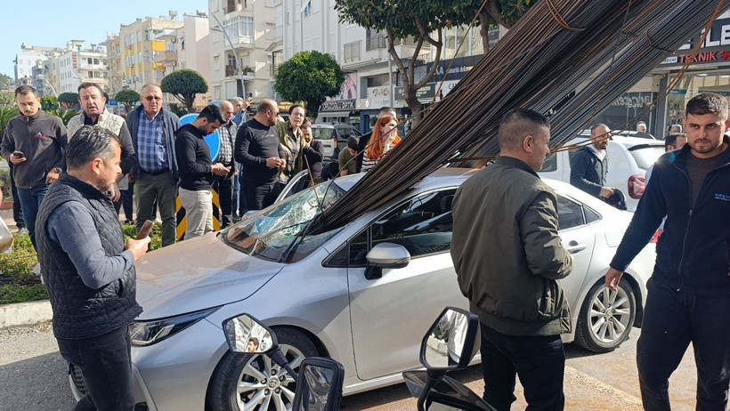 Kaza sonrası görüntü