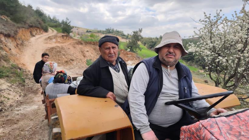 Yürüyerek tarla ulaşımı