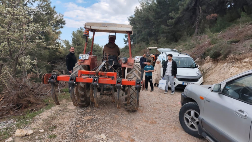 Tarım arazisine geçişte zorluk