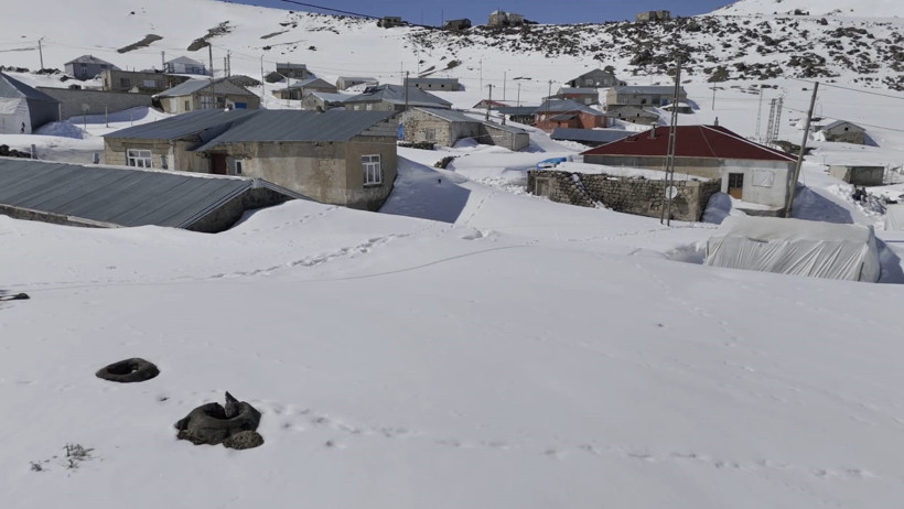 Kışkılı Mahallesi'nde yol açma çalışmaları