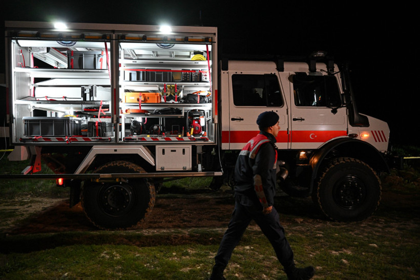 Kaza sonrası helikopterin durumu