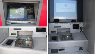 Adana&rsquo;da ATM&rsquo;lere saldırı: Camlar kırıldı, tuşlar par&ccedil;alandı