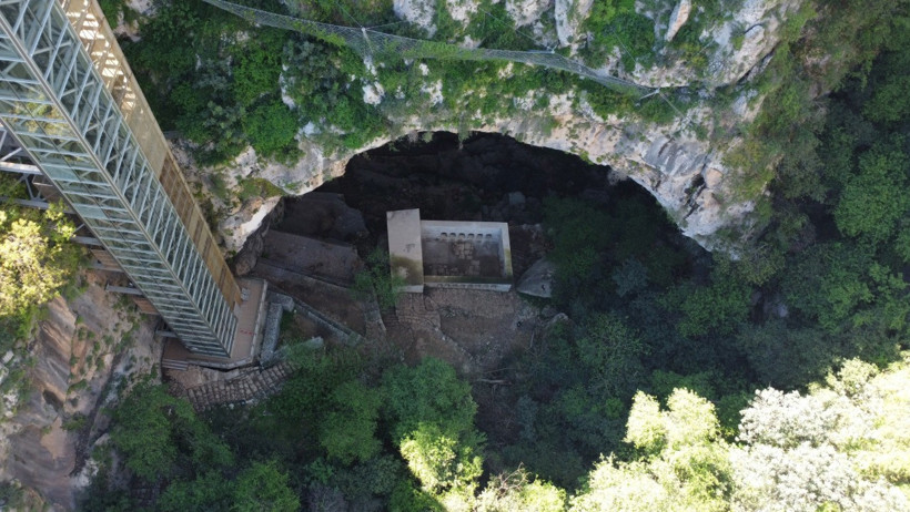 Cennet obruğundaki su kaynaması
