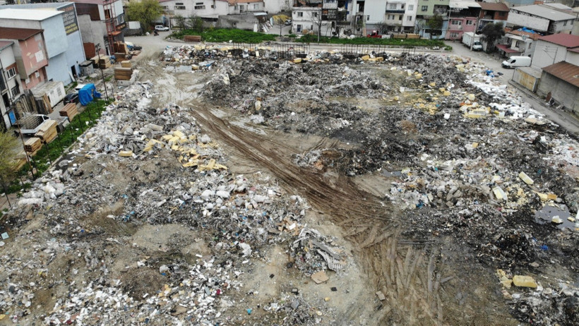 Çöplükteki görüntü