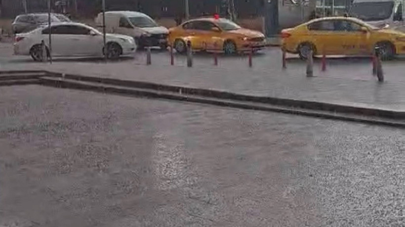 Dolu Yağışı Görünümü