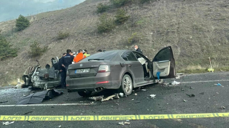 Ankara'da korkun&ccedil; kaza: 5 &ouml;l&uuml;