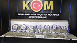 Ankara&rsquo;da Narkotik Operasyonu: 25 Kilo Skunk Ele Ge&ccedil;irildi