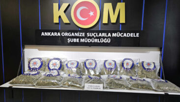 Ankara&rsquo;da Narkotik Operasyonu: 25 Kilo Skunk Ele Ge&ccedil;irildi