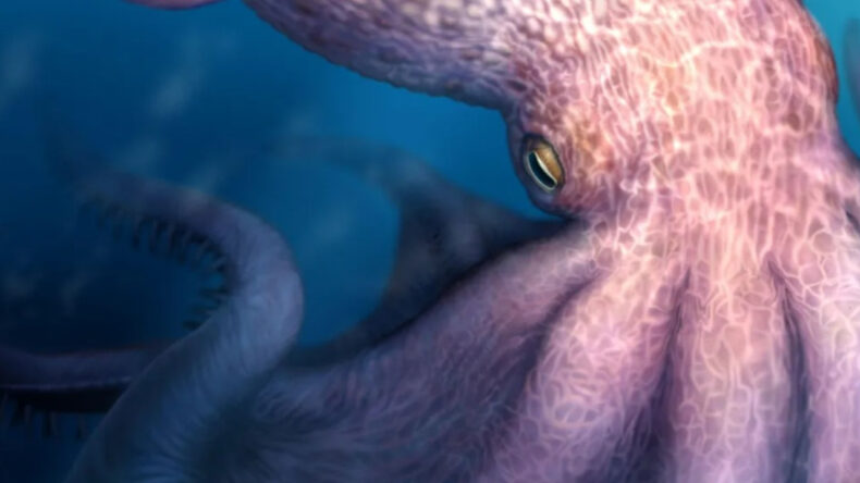 Antik denizlerin dev canavarı ortaya &ccedil;ıktı