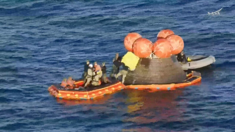 Artemis II Dünya'ya döndü