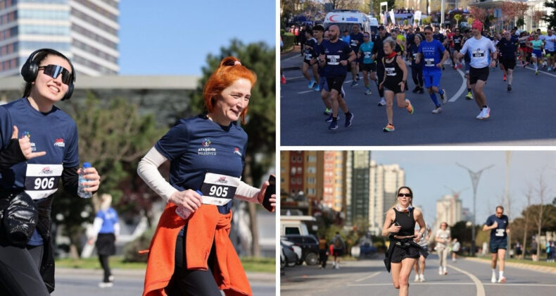 Ataşehir'de 'Ata Koşusu' d&uuml;zenlendi