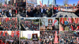 Ataşehir'de Onursal Adıg&uuml;zel&rsquo;e destek y&uuml;r&uuml;y&uuml;ş&uuml;