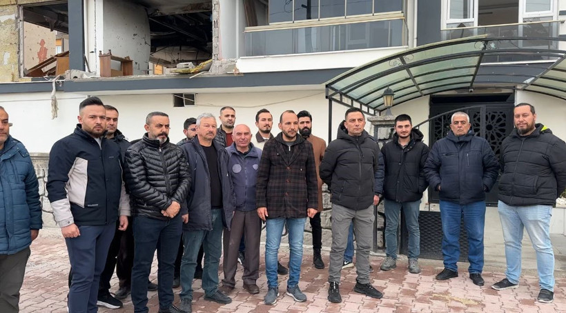 Doğal gaz patlaması sonrası meydana gelen hasar