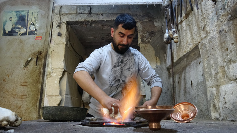 Kalaycı Ustaları Çalışma Ortamında