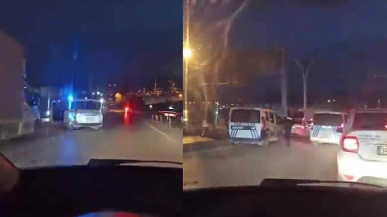 Baba korkusundan polisten kaçtı