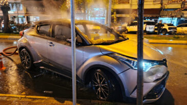Babasıyla Tartışan Gen&ccedil;, Park Halindeki Aracını Yaktı