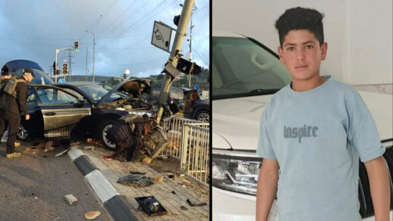 Bakanın resmi aracı Filistinli &ccedil;ocuğu ezdi