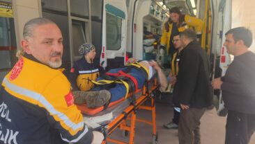 Bir adım attı, panel kırıldı: 13 metreden boşluğa d&uuml;şt&uuml;