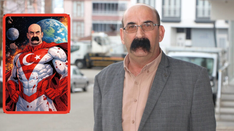 Bıyıklarıyla g&uuml;ndem olan başkan: Yakıştığı i&ccedil;in uzattım