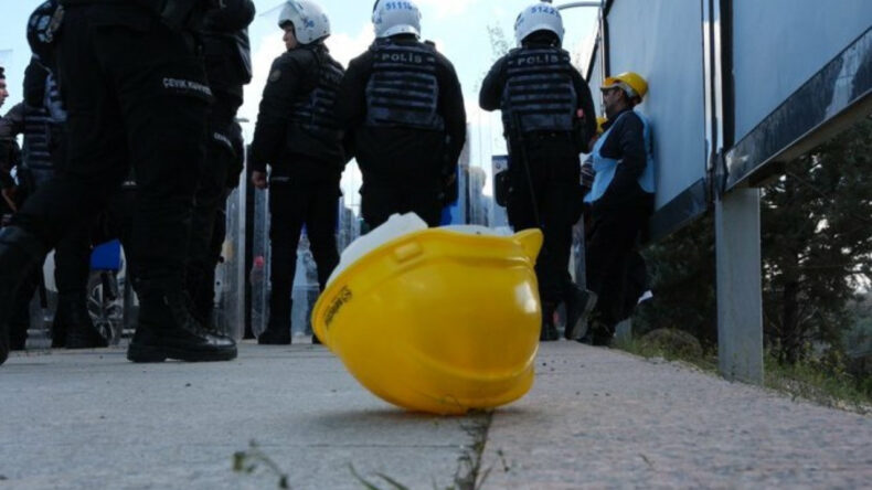 A&ccedil;lık grevine başlamışlardı: 110 madenci g&ouml;zaltına alındı