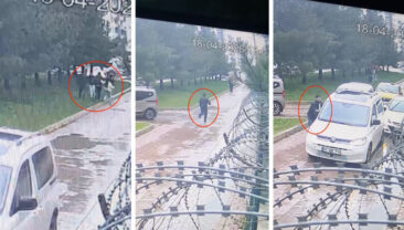 &Ccedil;ocuklara Hem Su Sı&ccedil;rattı Hem Darbetti